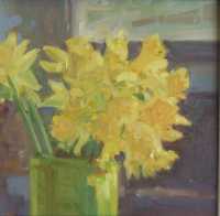Picture of the Week: <p>Something a bit brighter after all the snow. Spring daffodils in my studio catching the sunlight.</p>